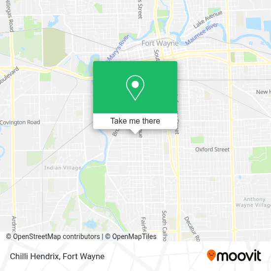 Chilli Hendrix map