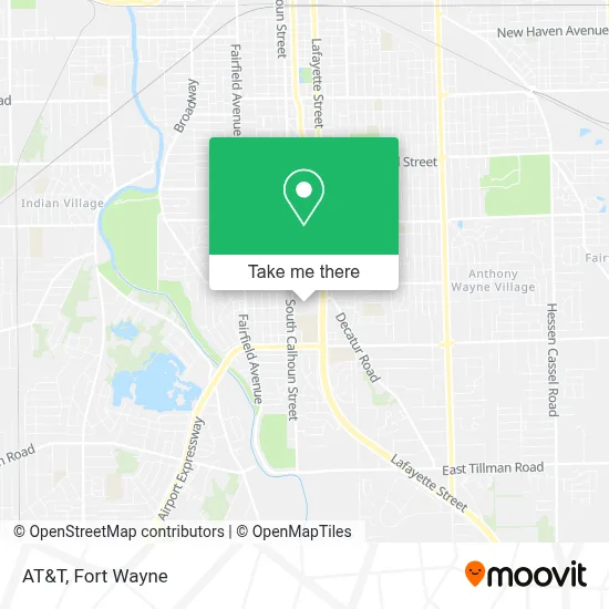 At&T map