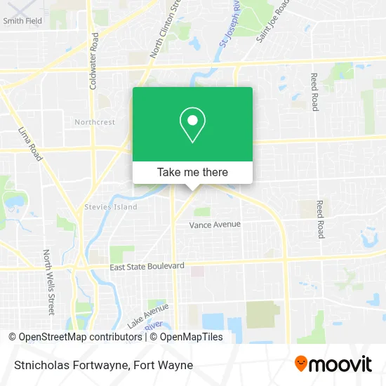 Stnicholas Fortwayne map