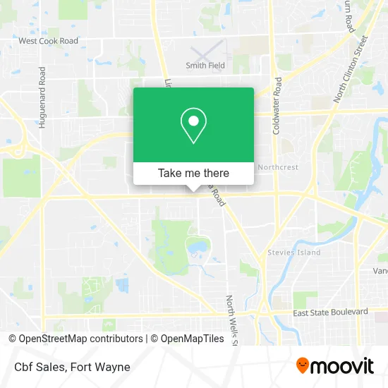 Cbf Sales map