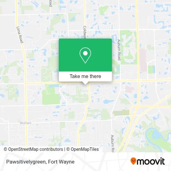 Pawsitivelygreen map