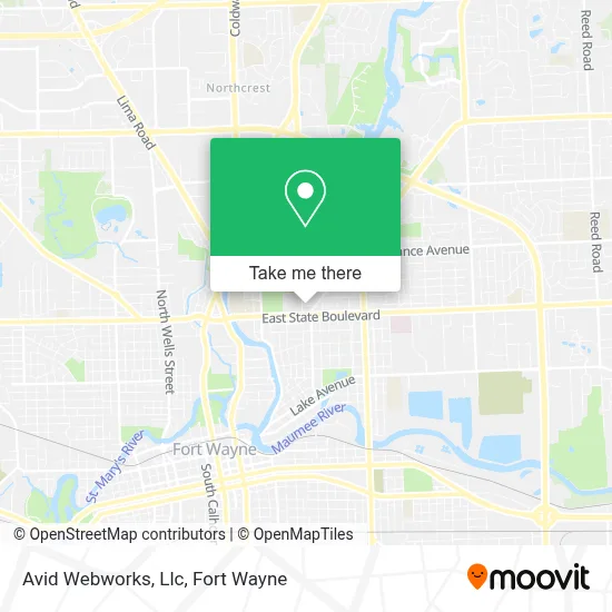 Avid Webworks, Llc map