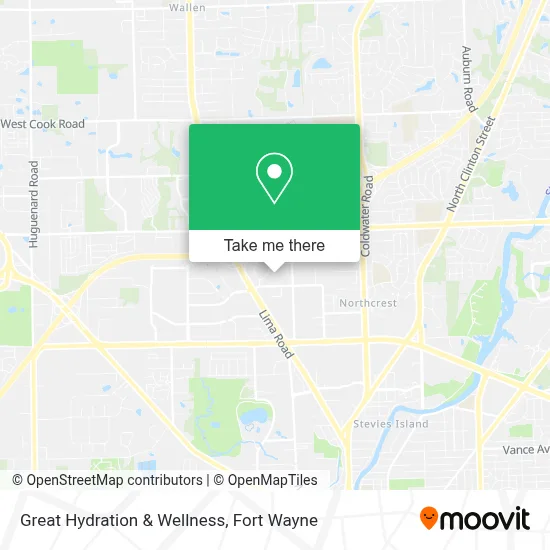 Great Hydration & Wellness map