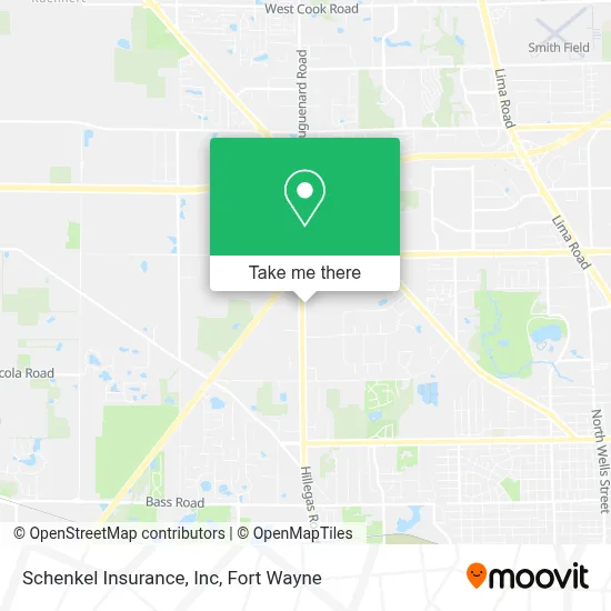 Schenkel Insurance, Inc map