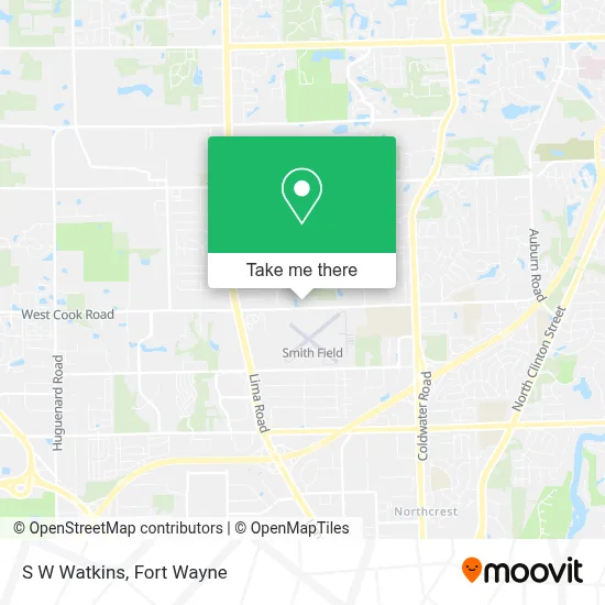 S W Watkins map