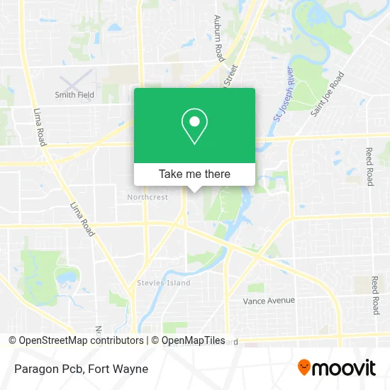 Paragon Pcb map