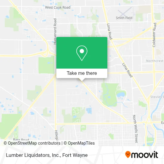 Lumber Liquidators, Inc. map