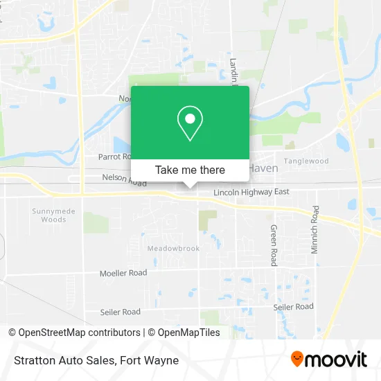Stratton Auto Sales map