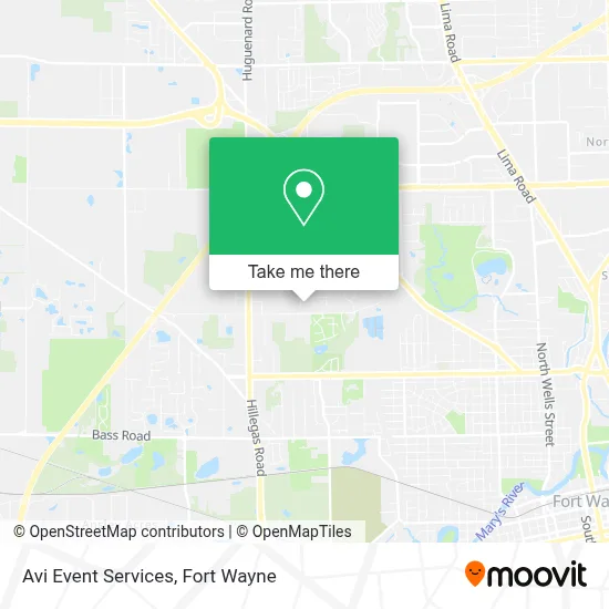 Avi Event Services map