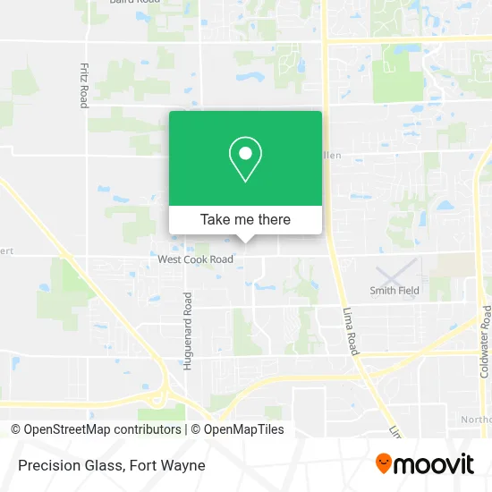 Precision Glass map