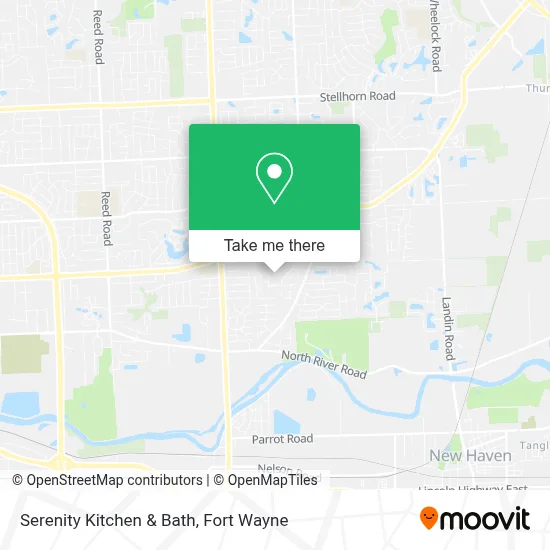 Serenity Kitchen & Bath map