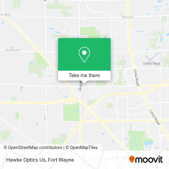 Hawke Optics Us map