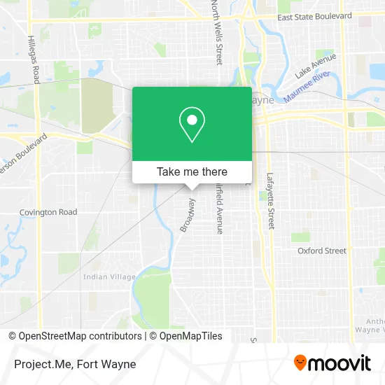Project.Me map