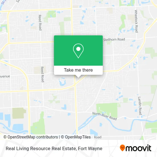 Real Living Resource Real Estate map