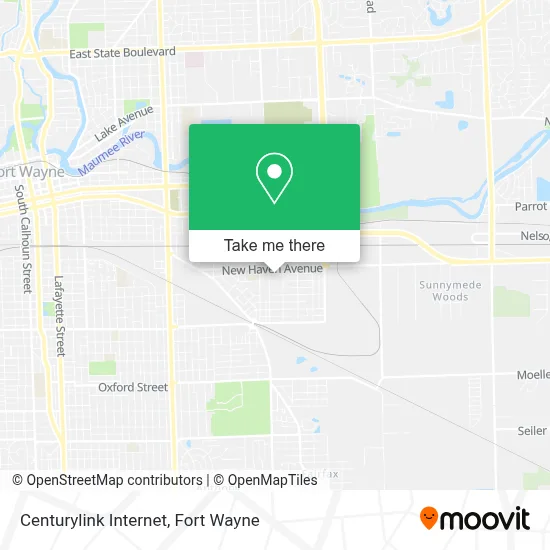 Centurylink Internet map