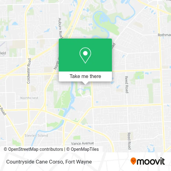 Countryside Cane Corso map
