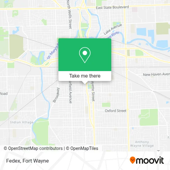 Fedex map