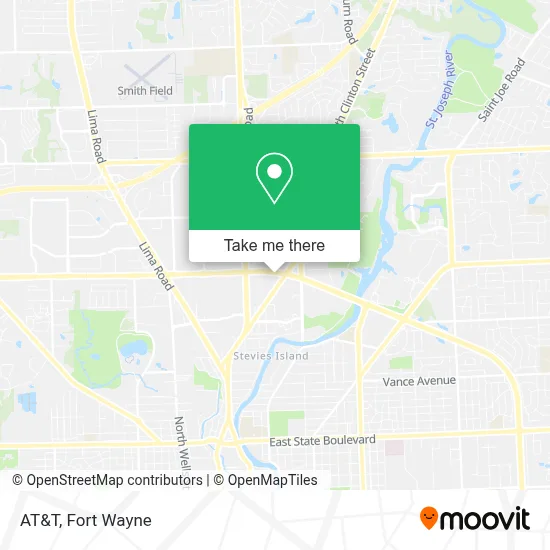 At&T map