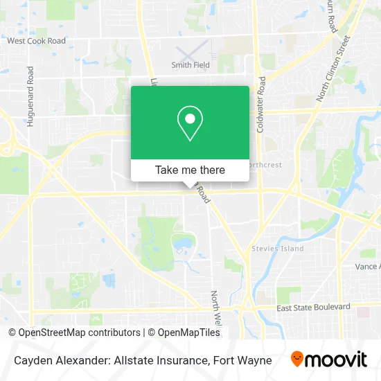 Cayden Alexander: Allstate Insurance map