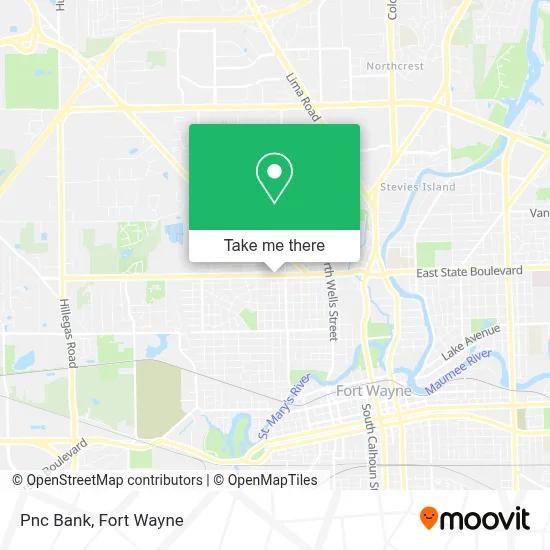 Pnc Bank map