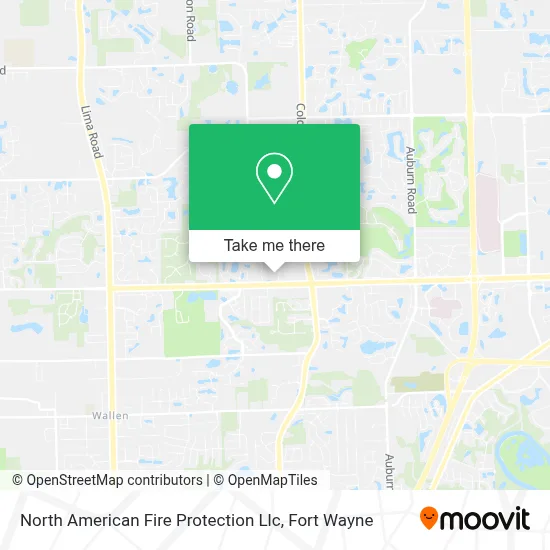 North American Fire Protection Llc map