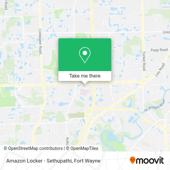 Amazon Locker - Sethupathi map
