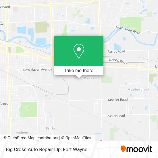 Big Cross Auto Repair Llp map