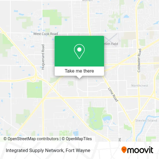 Integrated Supply Network map
