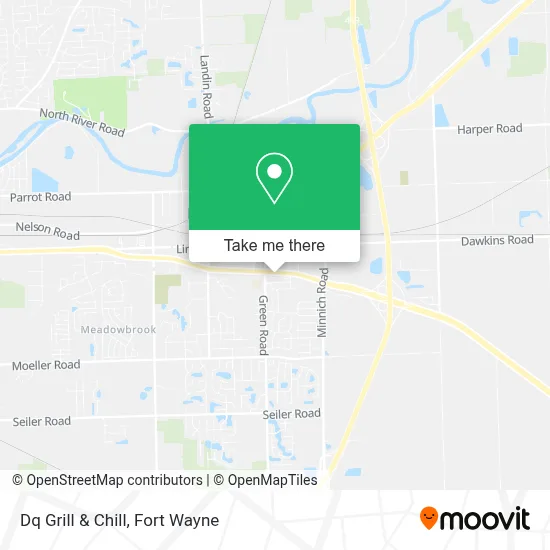 Dq Grill & Chill map