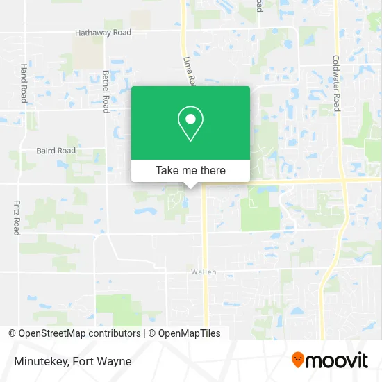 Minutekey map