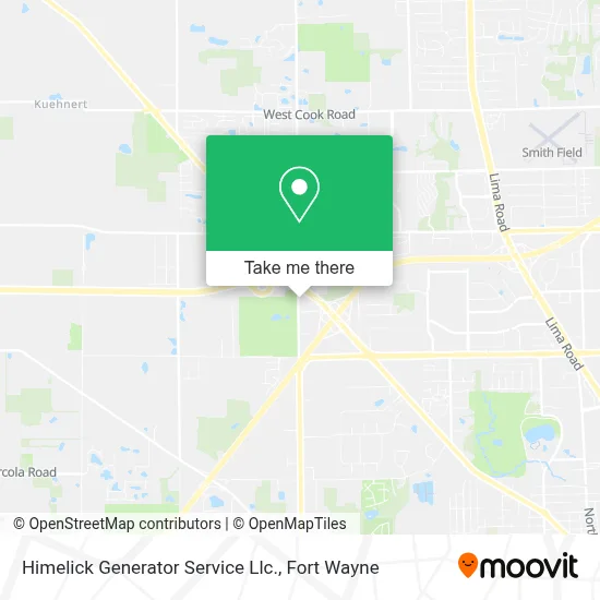 Himelick Generator Service Llc. map