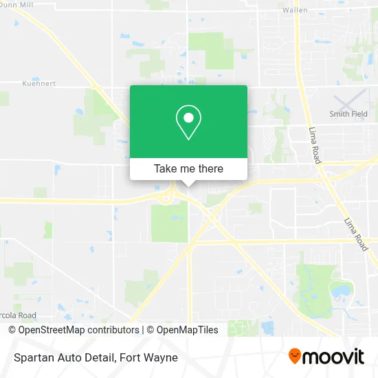 Spartan Auto Detail map