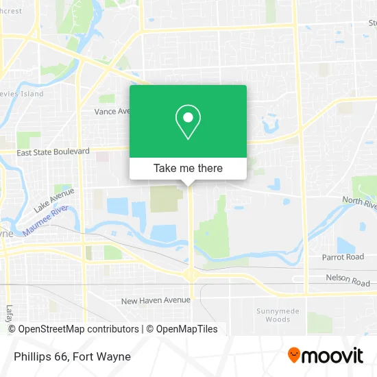 Phillips 66 map