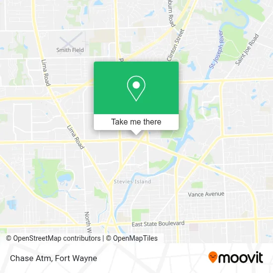 Chase Atm map