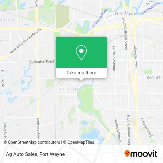 Ag Auto Sales map