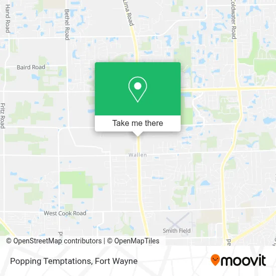 Popping Temptations map