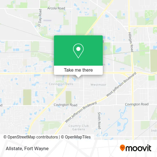 Allstate map