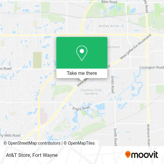 At&T Store map