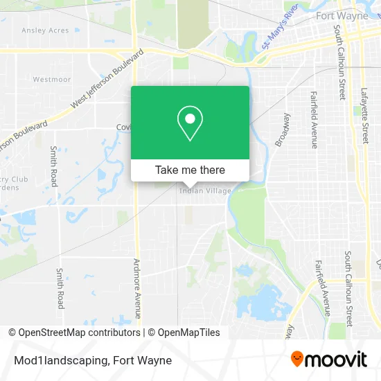 Mod1landscaping map