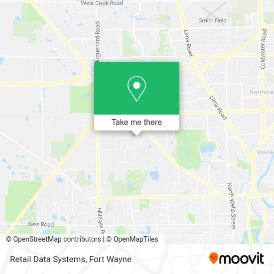 Retail Data Systems map