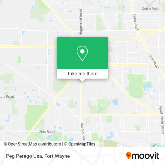 Peg Perego Usa map