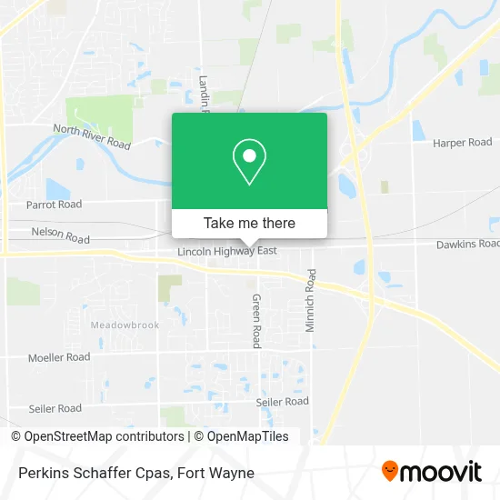 Perkins Schaffer Cpas map