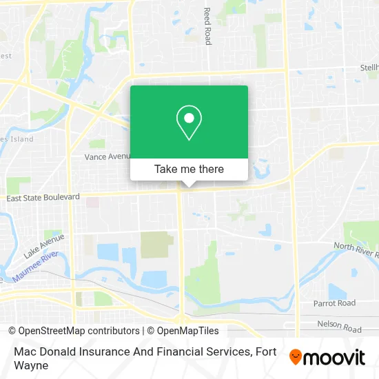 Mac Donald Insurance And Financial Services map