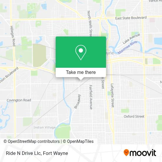 Mapa de Ride N Drive Llc