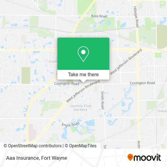 Aaa Insurance map