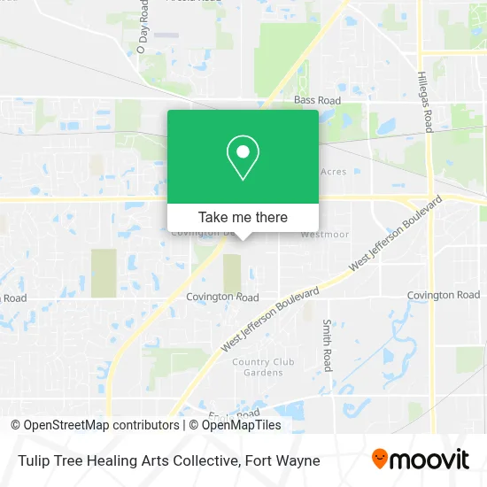 Tulip Tree Healing Arts Collective map