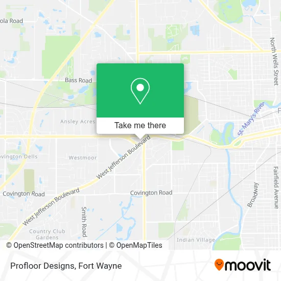 Profloor Designs map