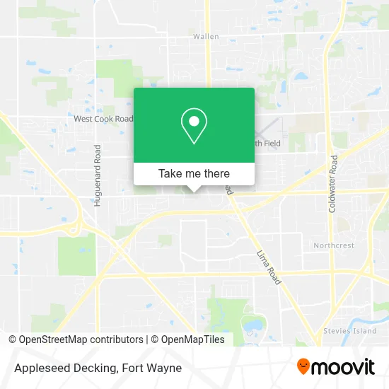 Appleseed Decking map