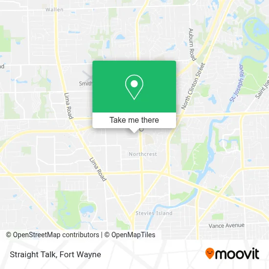 Straight Talk map