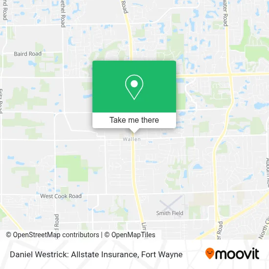 Daniel Westrick: Allstate Insurance map